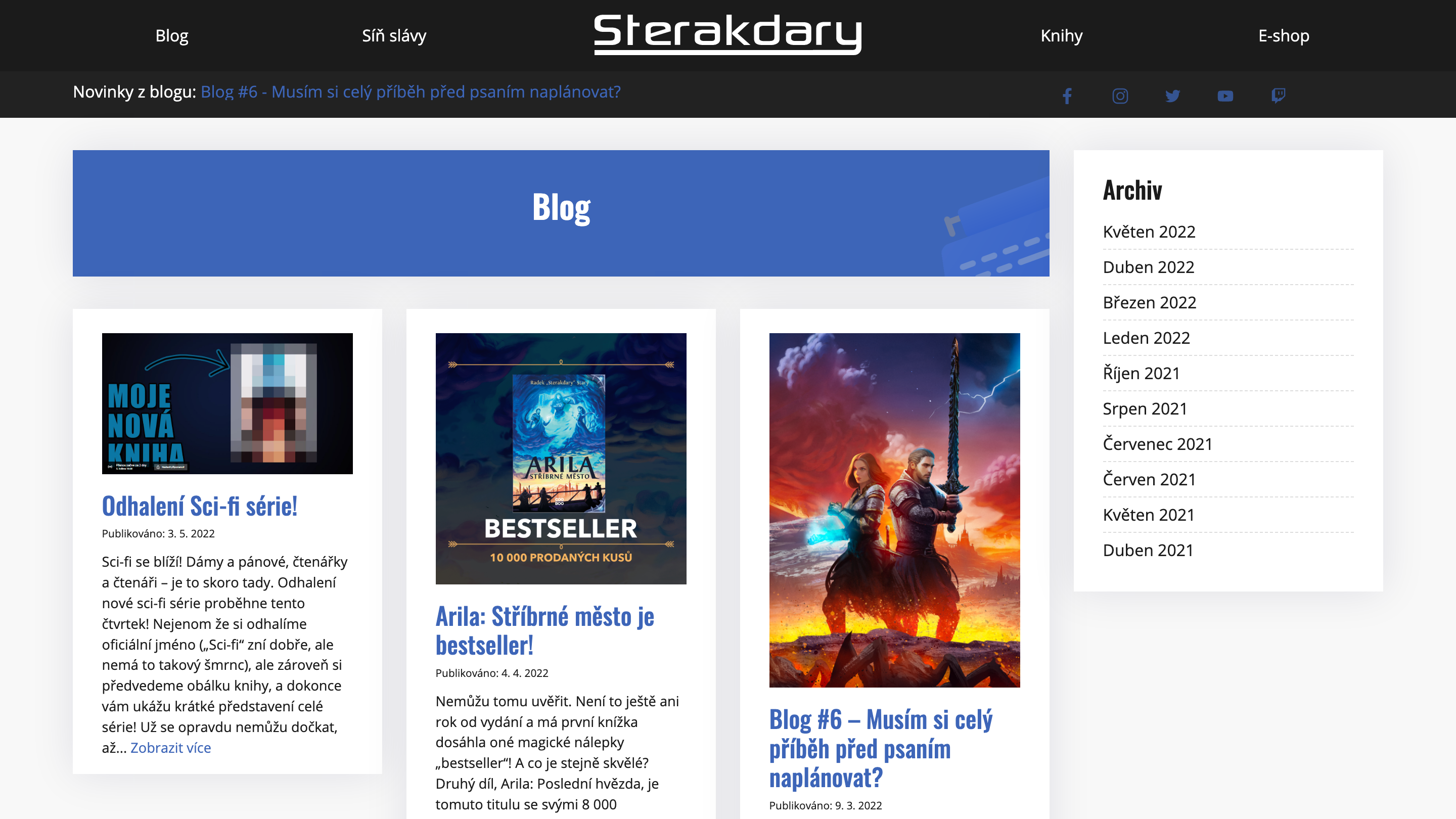 Sterakdary - blog